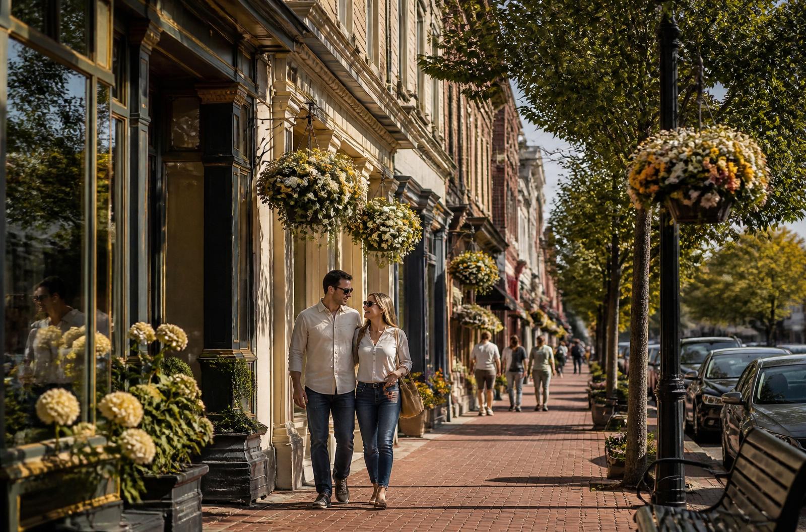 Historic downtown Plainfield